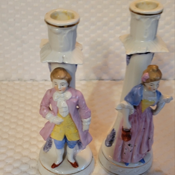 Vintage  candle holders - Picture 1 of 5